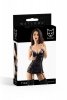 Wetlook dress Tyra - black XL